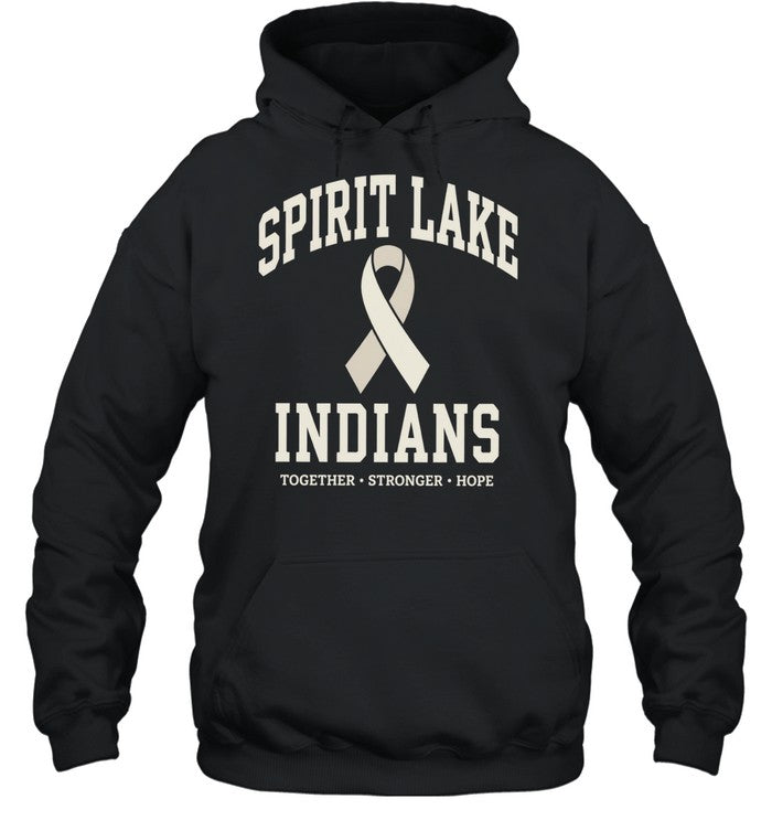 Spirit Lake Indians Together Stronger Hope Unisex T-Shirt