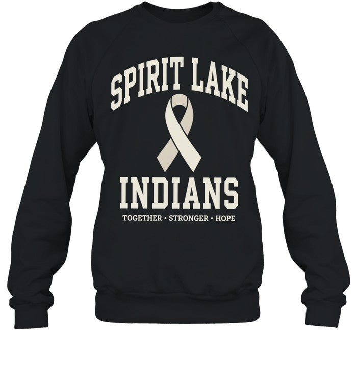 Spirit Lake Indians Together Stronger Hope Unisex T-Shirt