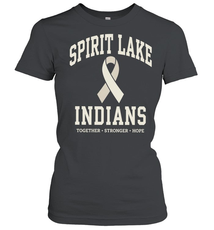 Spirit Lake Indians Together Stronger Hope Unisex T-Shirt
