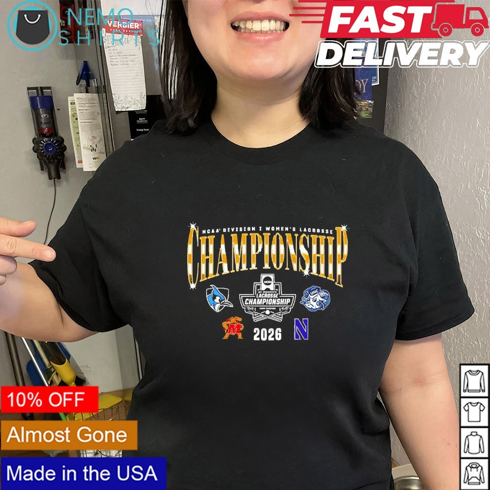 NCAA Division I women’s lacrosse championship 2026 four teams weekend shirt