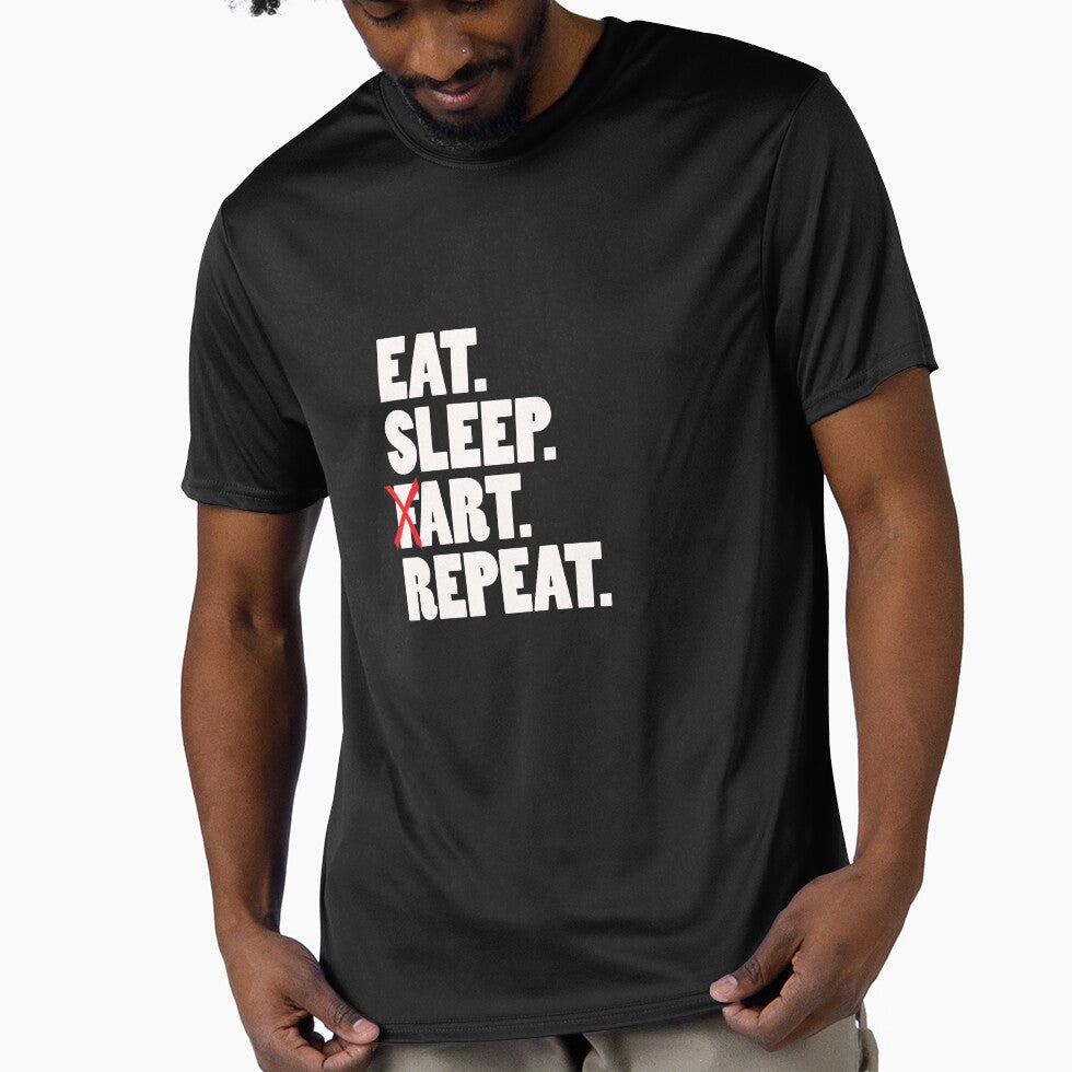 Eat, Sleep, Art, Repeat by Art & Coffee