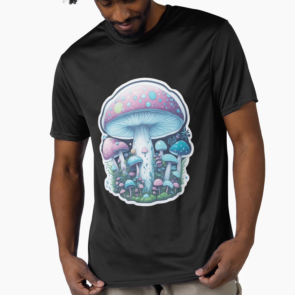 Mushrooms Pastel 3 by 3rd Eye Perceptions