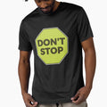 Don't Stop Motivational Quote Typography by JaaGo PopLab