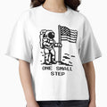 One small step pixel astronaut Moon landing design by CleanDecor