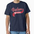 Retro Boston Baseball Vintage Swoosh by pixeljamz