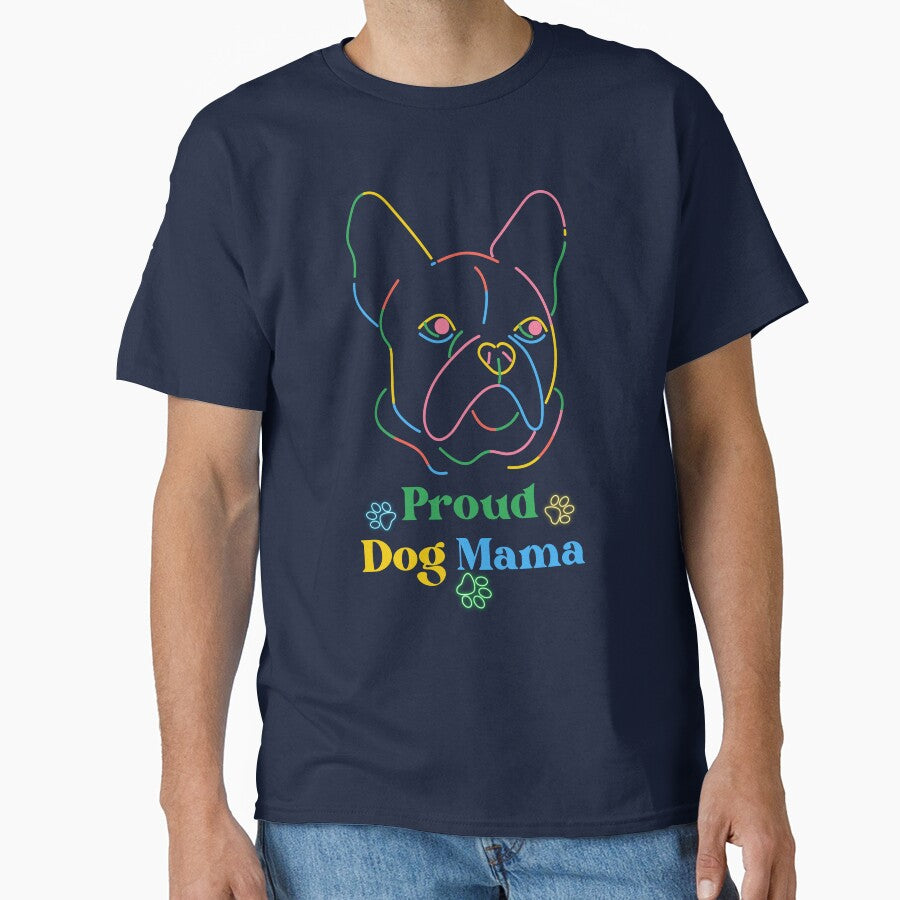 Proud Dog Mama Illustrated Digital Design V1 by mangaworldart