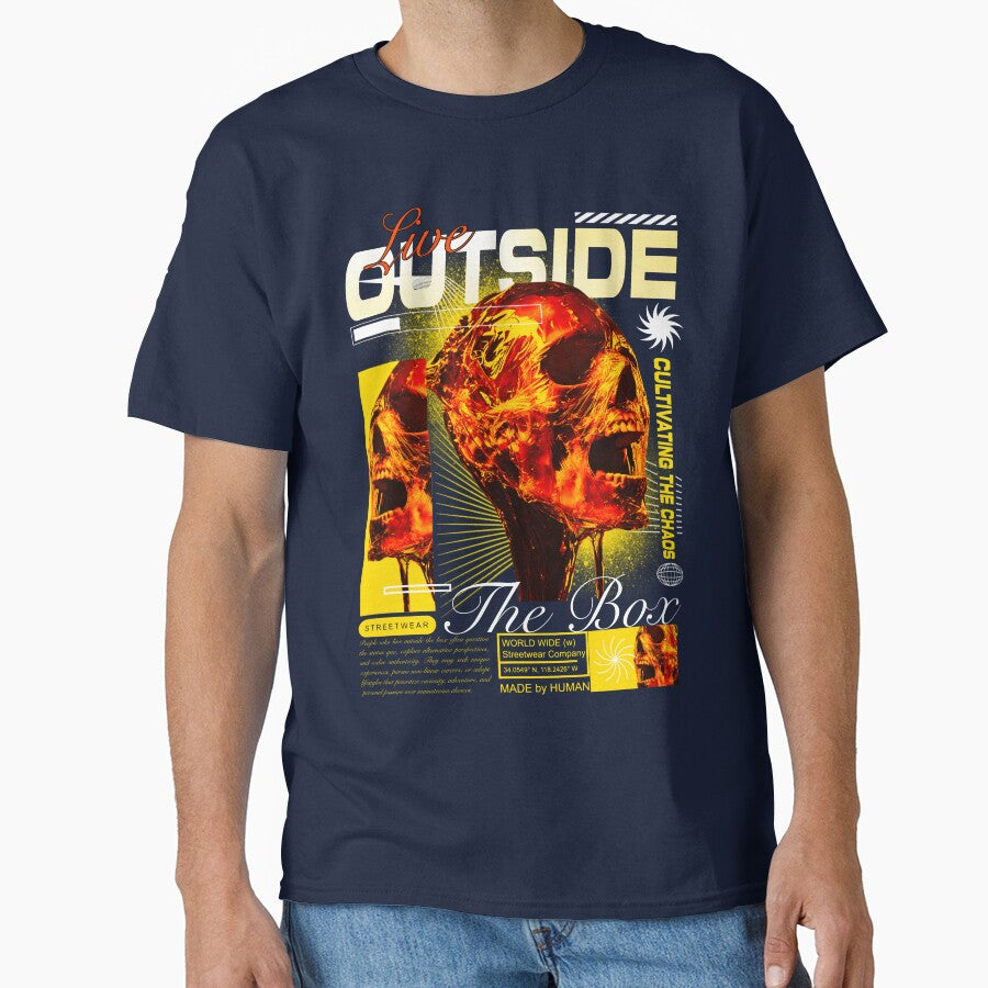 Live Outside The Box Cultivating Chaos Skull by LunaPixelStudio