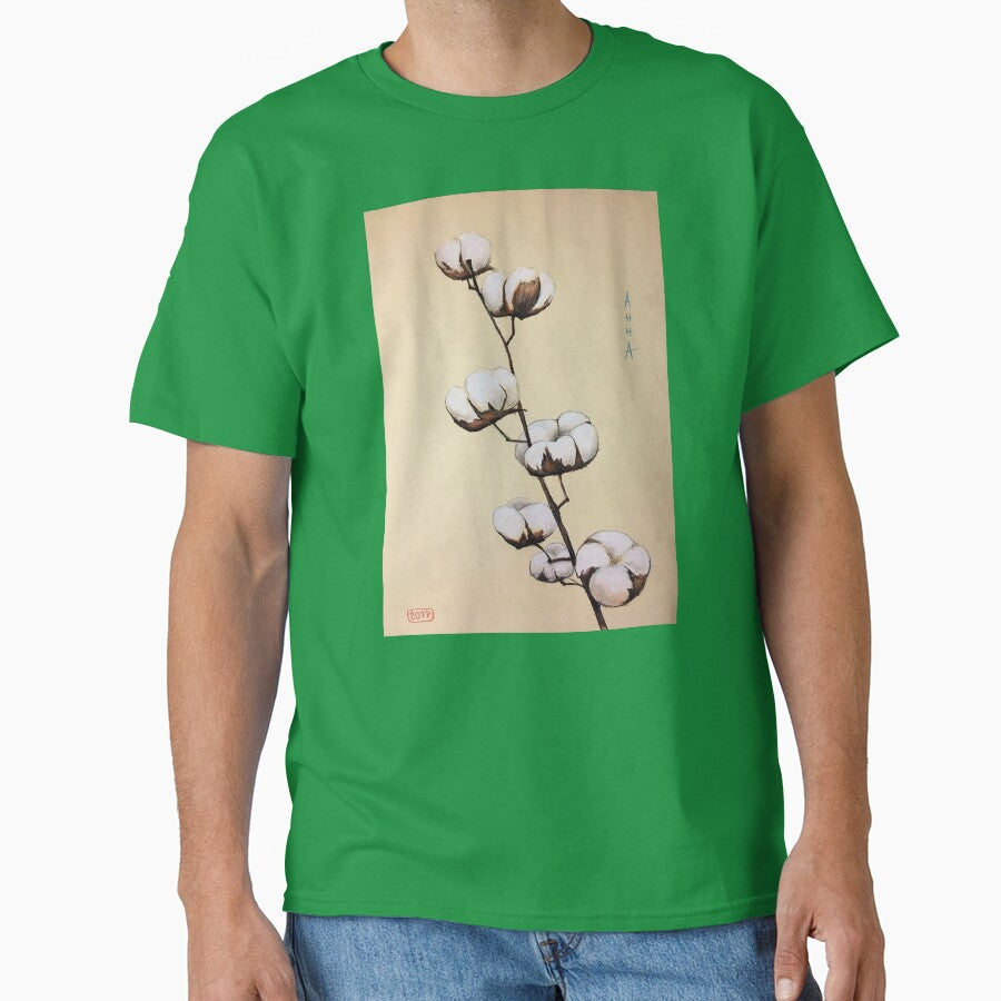 Cotton, cotton blooming, cotton flower by Ranisha