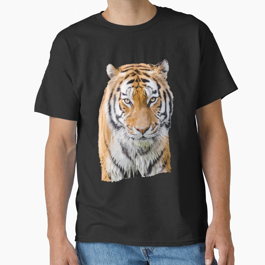 Tiger T-Shirt for Men and Women by AllStarMerch