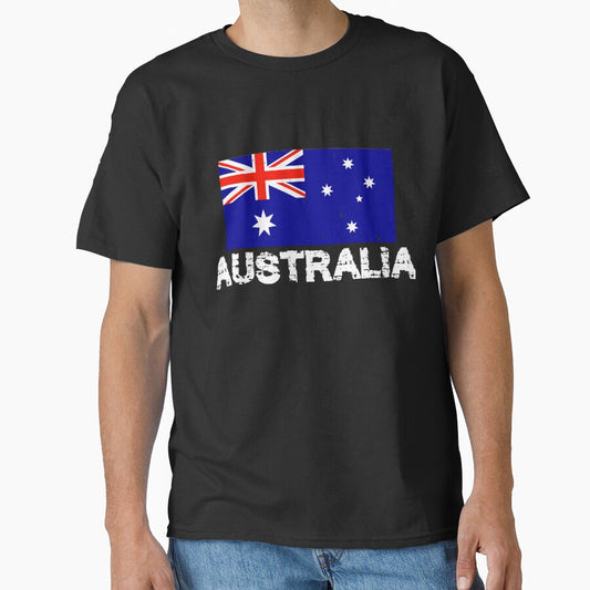 Australia Flag T-Shirt for Men and Women by AllStarMerch