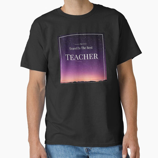 Travel is the Best Teacher by DoodleDashCollective