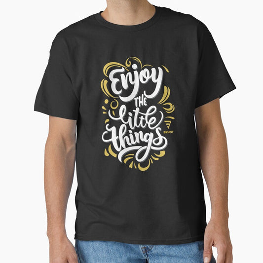 Enjoy the Little Things. Creative typography by BRUNTadventures