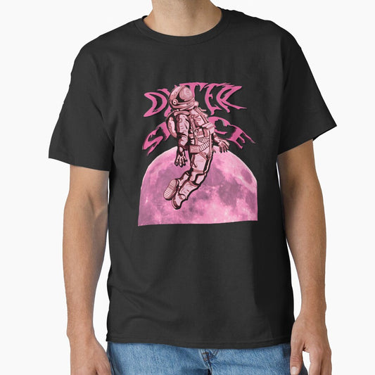 Lost in Space – Retro Astronaut Oversized Tee by swizbiz