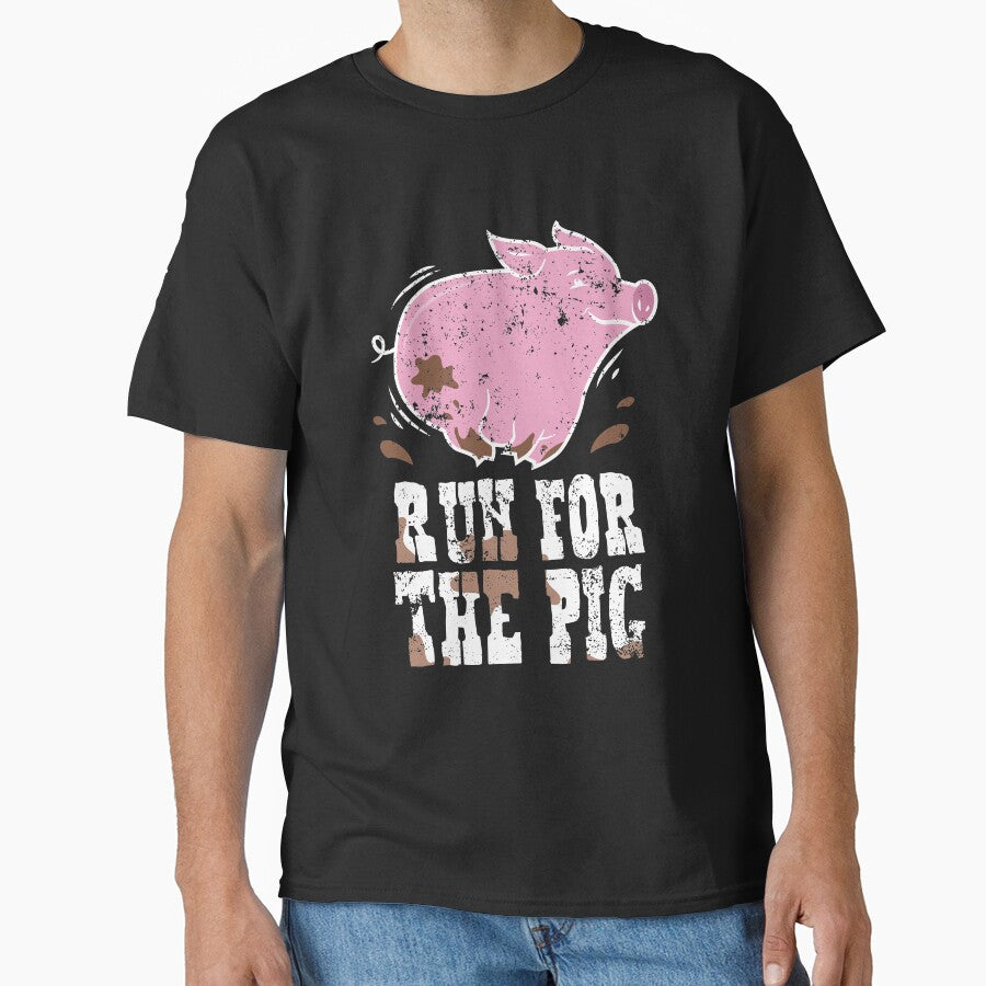 Pig Funny Gift Greased Pig Chasing Pigs by KentuckyGirlTee