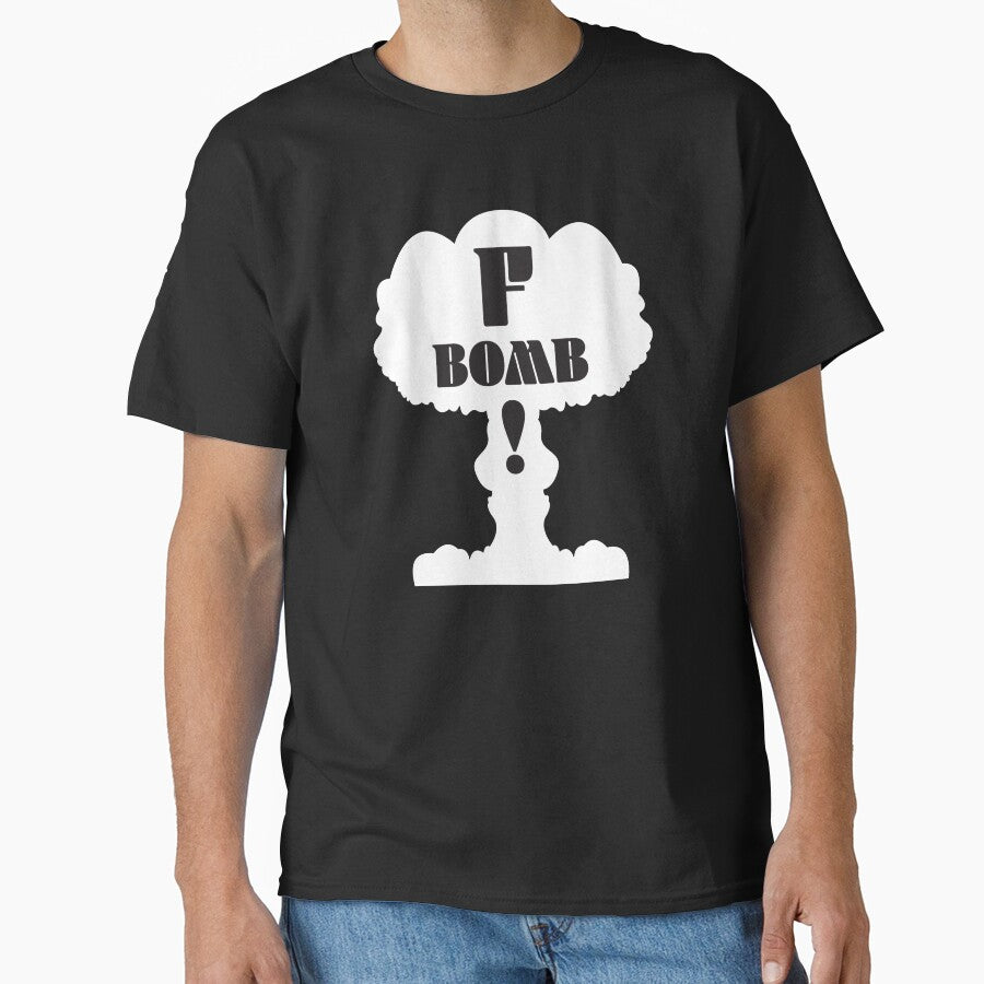 F-Bomb Retro Print Double Meaning Unisex design by Lisbob