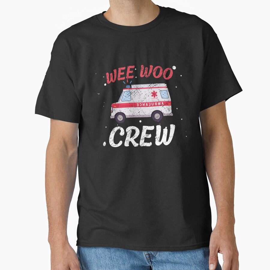 Wee Woo Crew Ambulance Funny by diip