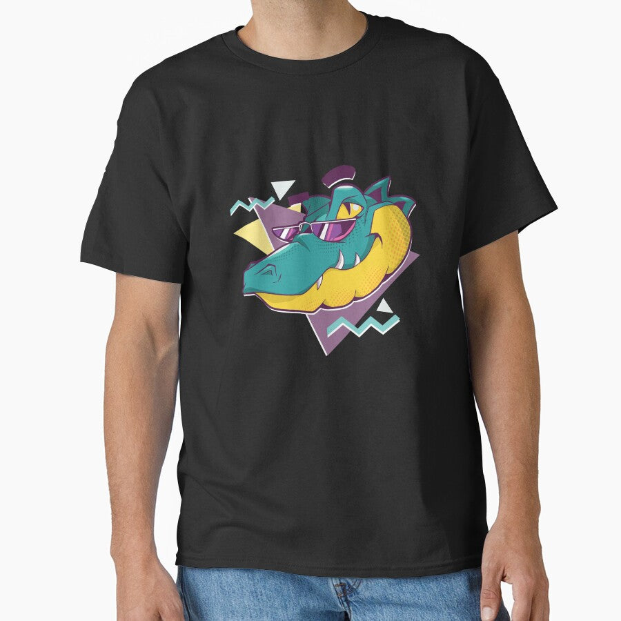 Cool Alligator Crocodile - 90s Party Retro Nostalgia by AaaleXX
