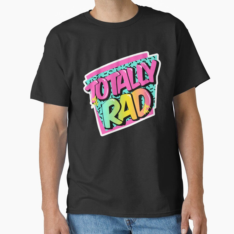 Totally Rad 1980s Shirt Eighties Style Costume Party Idea by simplytldr