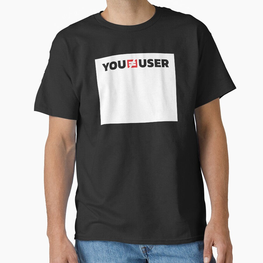 Funny Saying You Are Not The User UX/UI Designer Shirt by knapst