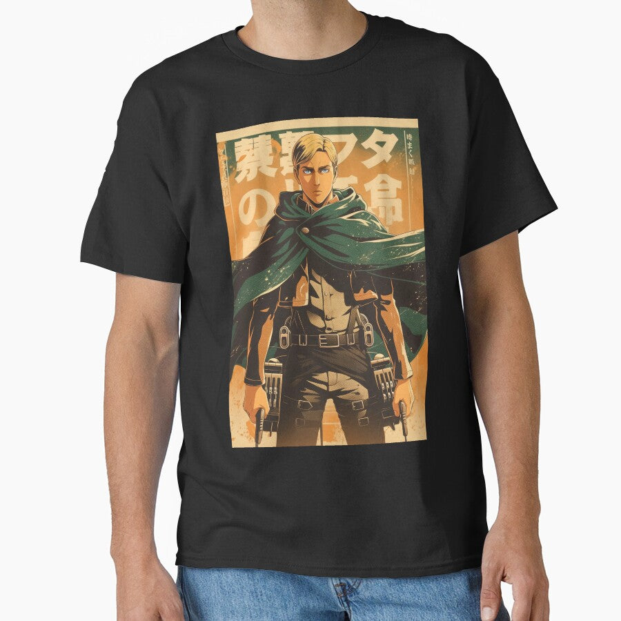 Erwin Scout Leader Orange Hue by AnimeArsenalPrints