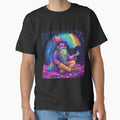 Trippy Wizard Rainbow Pixel Art by Kaos-Bit