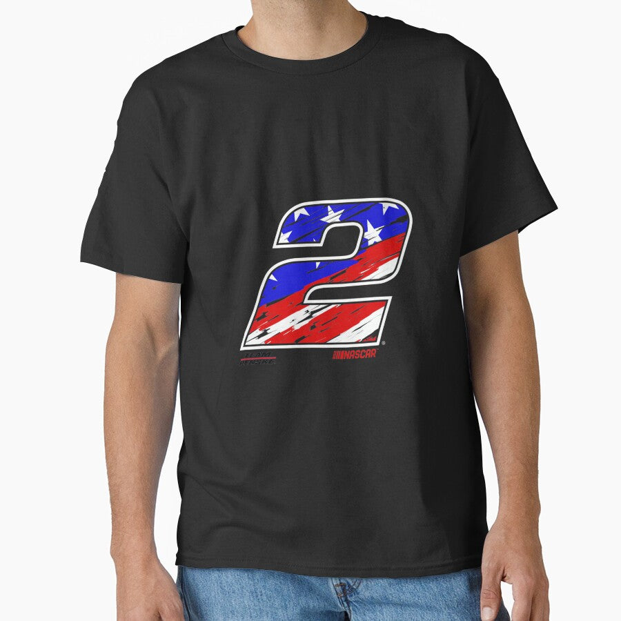 NASCAR - Brad Keselowski - American Fill Premium by MichelleELawren