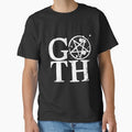 Goth Pentagram gothic wicca by ArtsyloShop