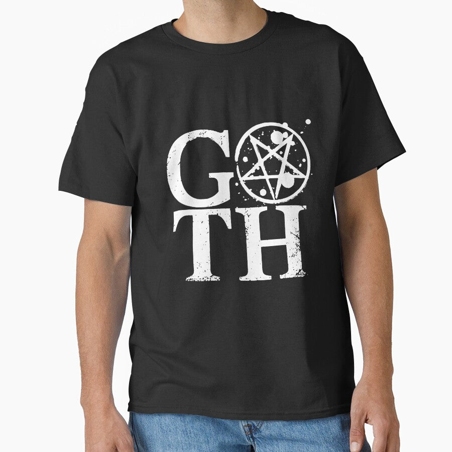 Goth Pentagram gothic wicca by ArtsyloShop