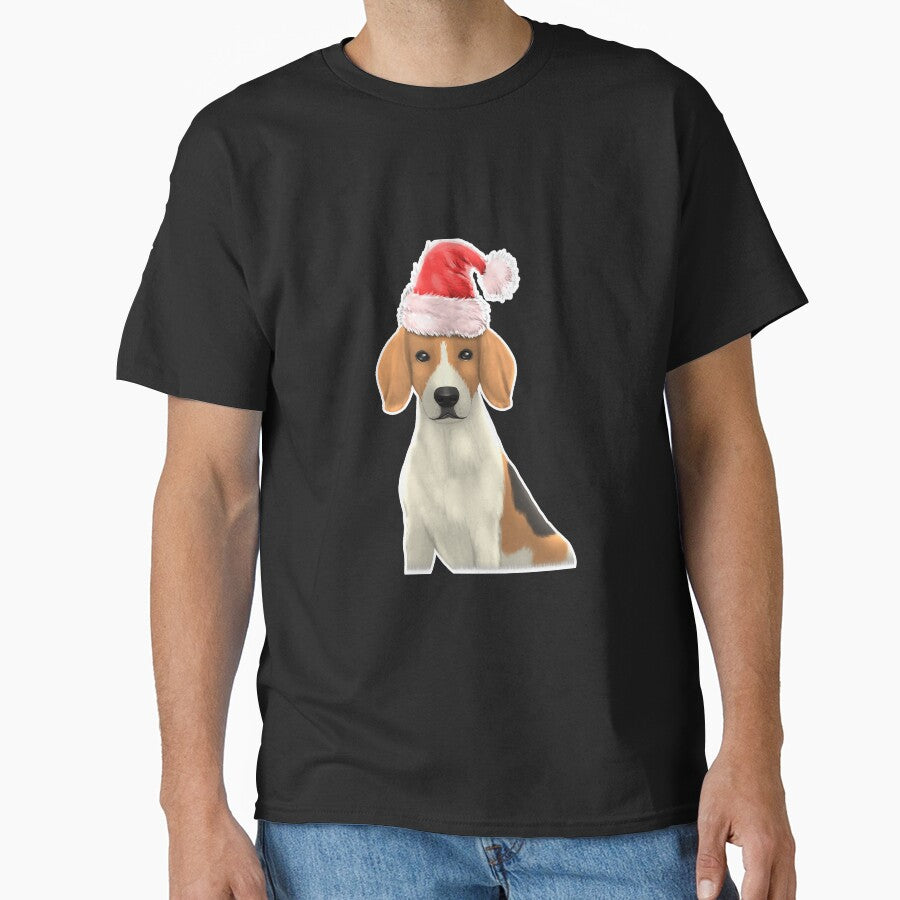 Beagle Dog Santa Claus Christmas by deanba81741
