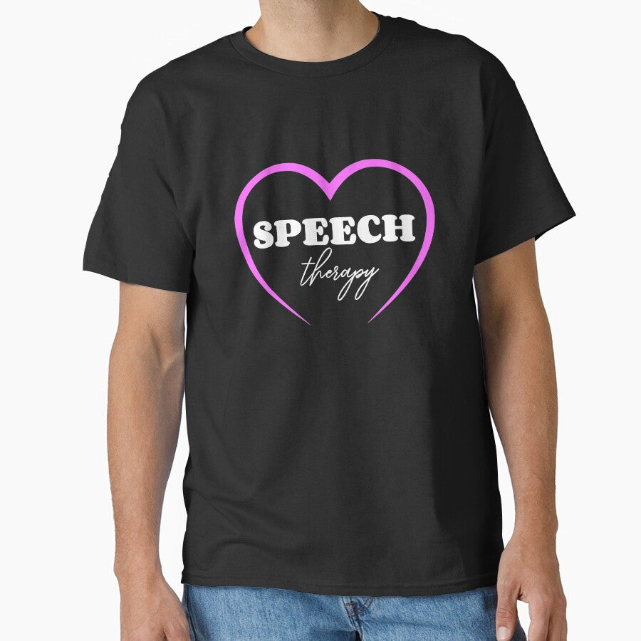 Speech Therapy Long Sleeve Shirt Gift For Women With Hearts by pourvasecandi