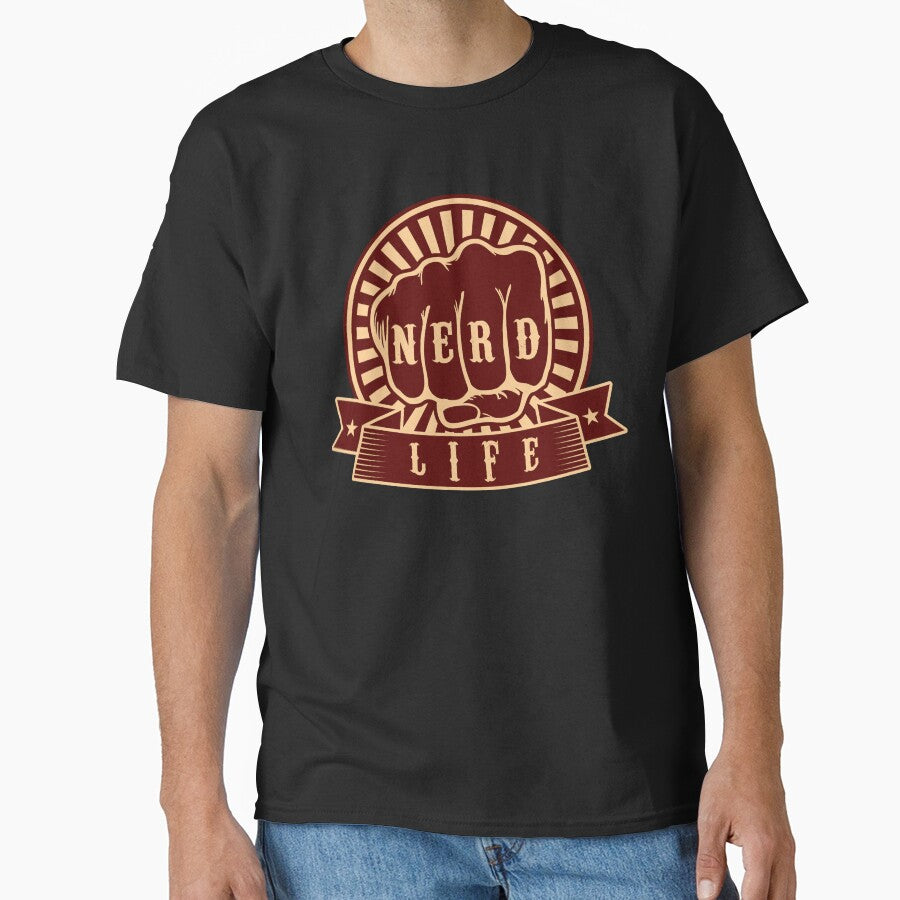 Nerd Life - Fist Punch Vintage by aladdindesigns