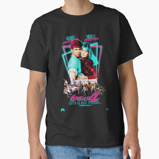Neon 80's GREASE 2 by thecleggosaurus