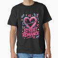 Street Romance 90s XOXO Dripping Heart Barbed Wire Butterfly Valentine's Day by DarylWelsh2024