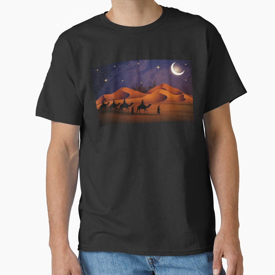 Pixel Desert Caravan by Saint Arts Studio