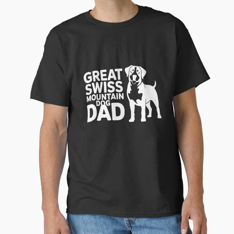 Great Swiss Mountain Dog Dad by theartfulaspie