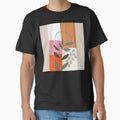 Boho Caramel Hues, Pink, And Orange Abstract Leaves by DEC02