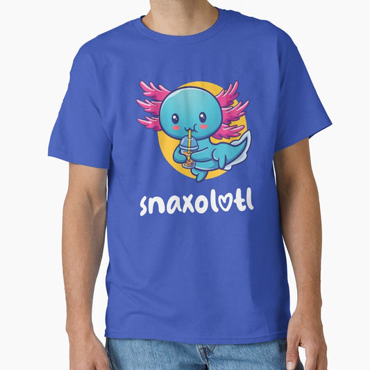 Snaxolotl (on dark colors) by messy-nessie