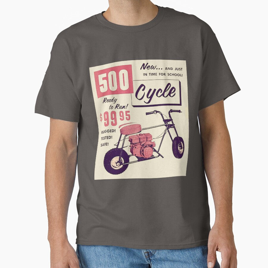 Vintage 500 Cycle Ad by minibikemaniac