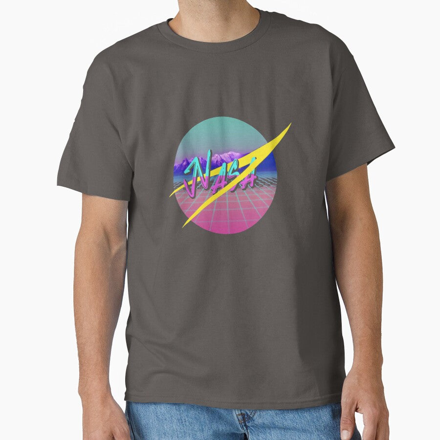80s NASA Logo T-Shirt_2772137 by Kat Langworthy