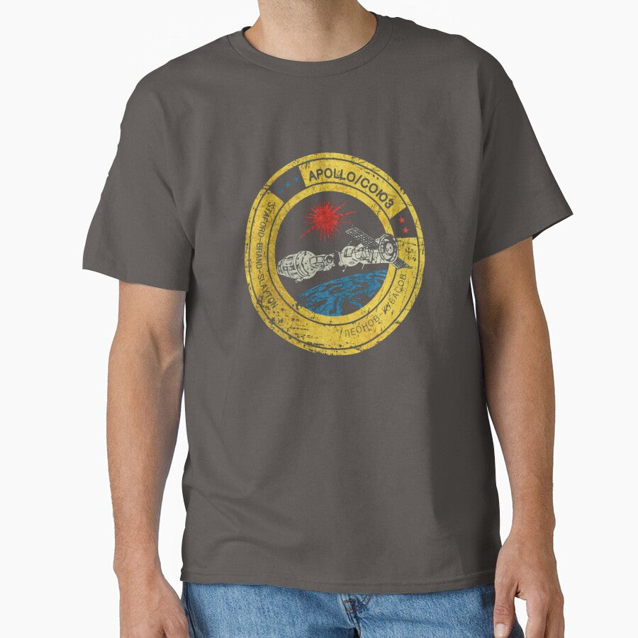 Apollo Soyuz Vintage Emblem V01 T-Shirt_2535349 by ZiraBooth