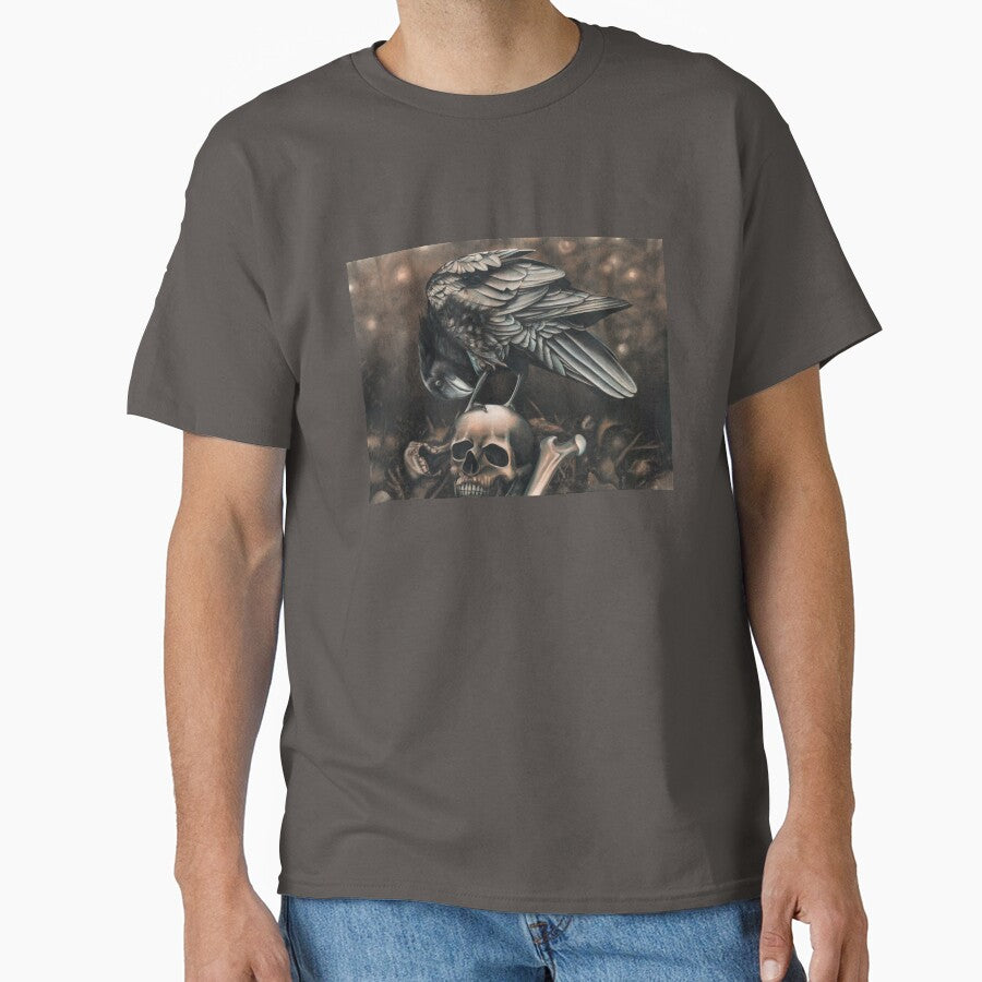 When You Are Gone Raven and Skull by The Wandering Muse