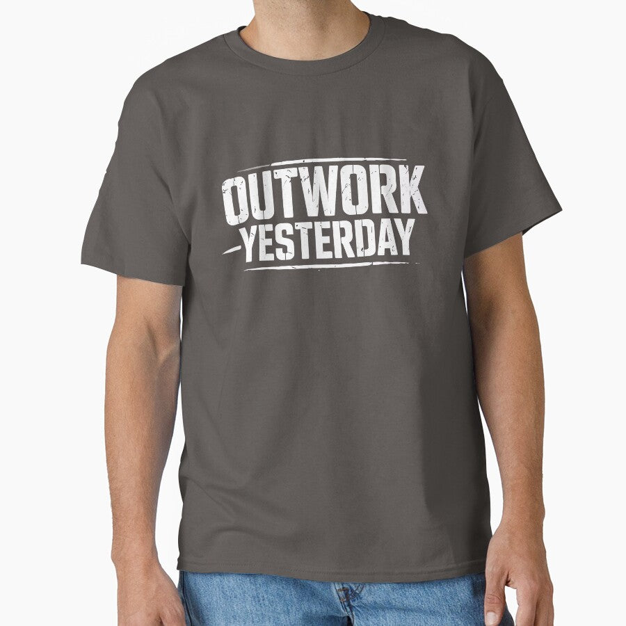 Outwork Yesterday Daily Grind Gym Motivation by athenaVart