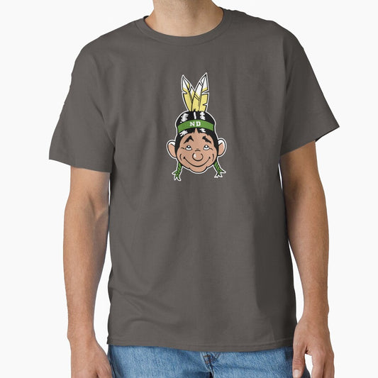 ND Sioux Retro Mascot by JohnnyMacK