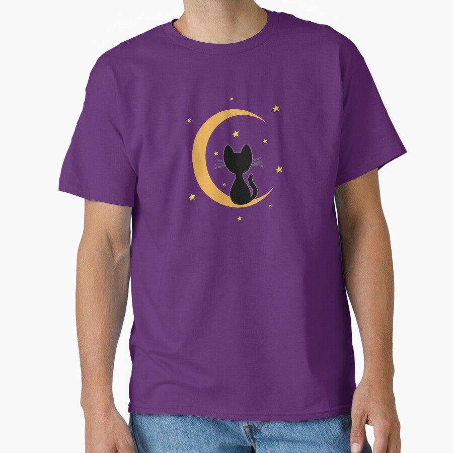 Cat And Moon by JMDesignHouse