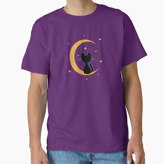 Cat And Moon by JMDesignHouse