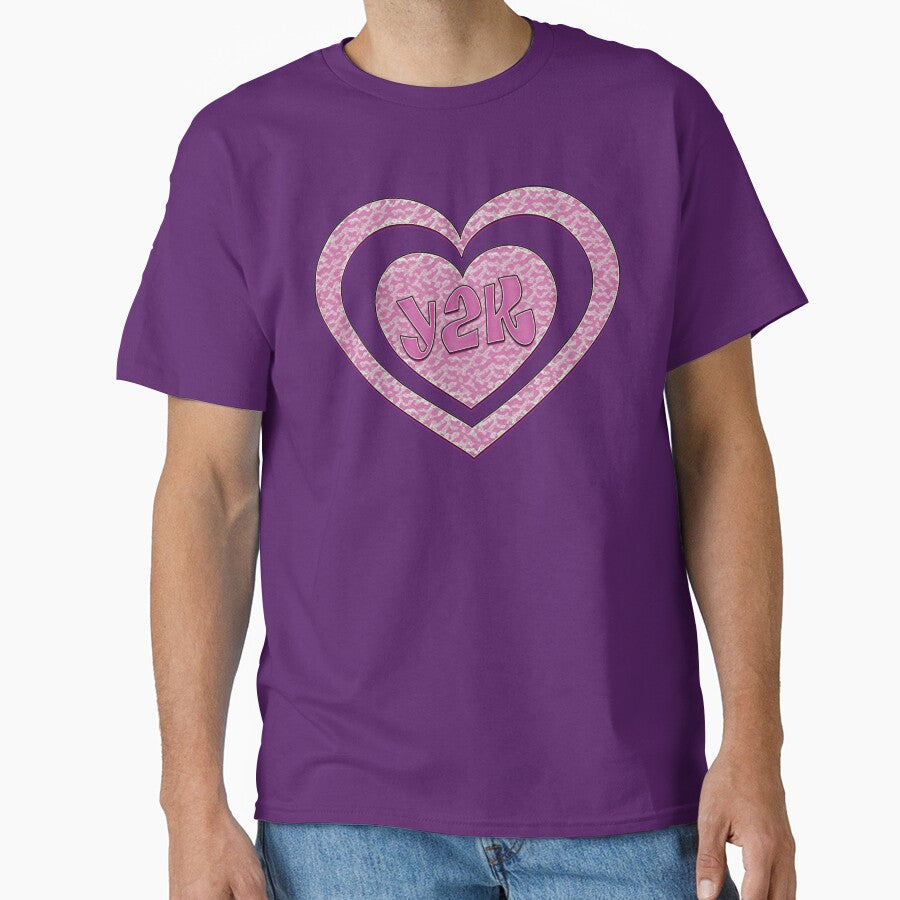 Y2k Animal Print Heart by RoserinArt