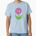Cute Little Purple Flower Cartoon Flower by chrisrivait