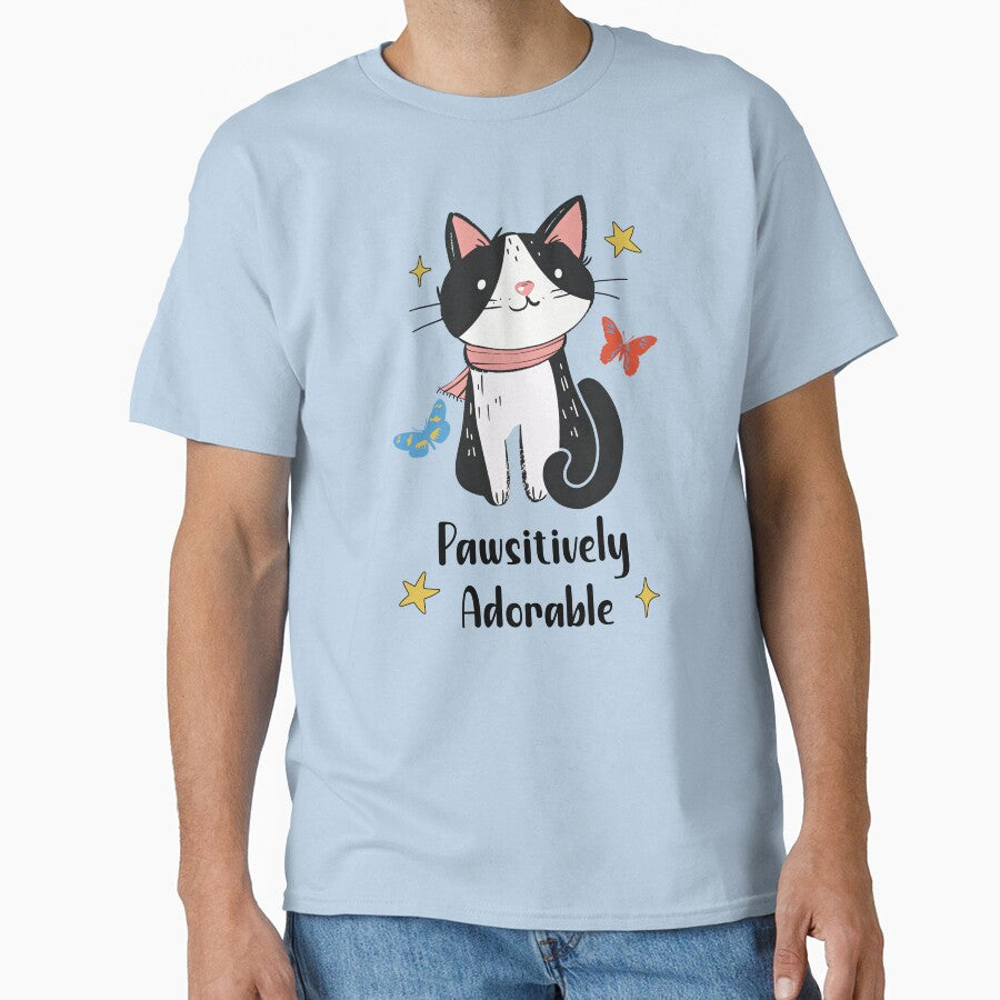 Pawsitively Adorable Funny Cat by Sachie's Studio