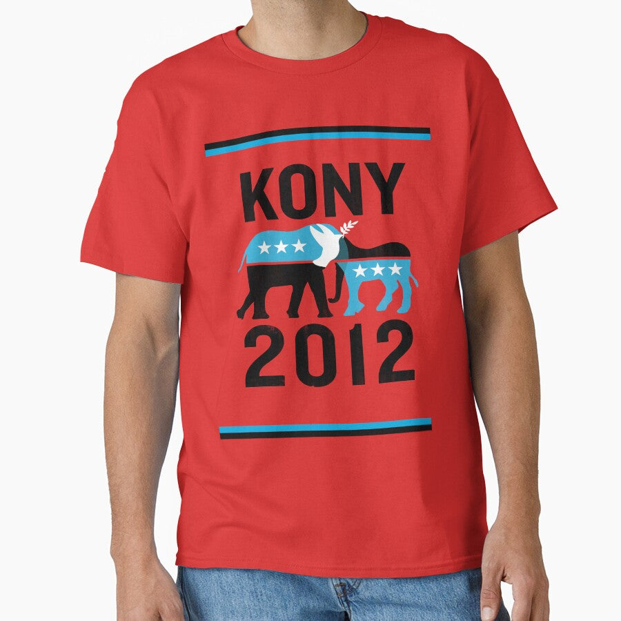 "Joseph Kony T-shirt" Original Style T-Shirt Kony 2012 by KonyTshirts