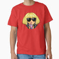 2010s Pop Girl Energy – Glam Sunglasses Pop Art Caricature by SimplyJasper